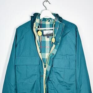 VTG Fieldmaster Parka Jacket Hunting Wool Blend Lined Mens Size Large With tags